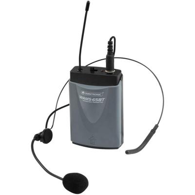 OMNITRONIC WAMS-65BT Bodypack Transmitter incl. Headset OMNITRONIC WAMS-65BT Bodypack Transmitter incl. Headset