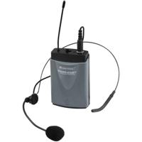 OMNITRONIC WAMS-65BT Bodypack Transmitter incl. Headset - thumbnail