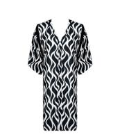 Lise Charmel Badmode Ondes Marines overhemdjurk zwart/wit ASB2177 - thumbnail