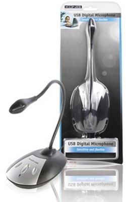 Desktop microfoon met USB aansluiting Desktop microfoon met USB aansluiting