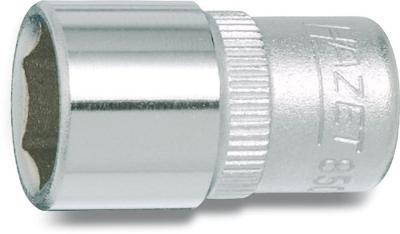 HAZET Dopsleutel 850-4 · 1/4 inch (6,3 mm) vierkant hol · Buiten-zeskant-tractieprofiel · SW 4 mm