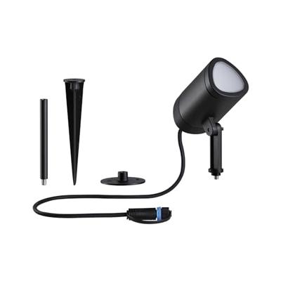 Paulmann Plug & Shine Shira 94849 Verlichtingssysteem Plug&Shine LED-tuinspot LED 6.5 W RGBW Antraciet