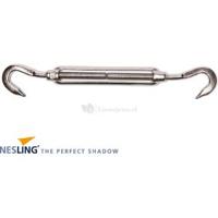 Nesling RVS M8 Spanmoer 2 x haak - thumbnail