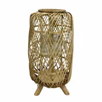 Lantaarn Crocia Bamboe Naturel 63cm - thumbnail