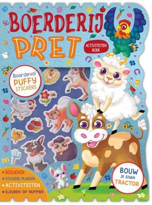 Rebo Publishers Boerderijpret stickerplezier stickerboek