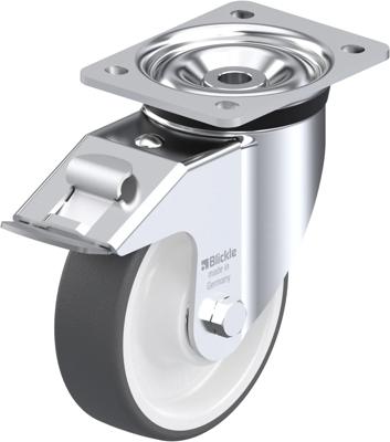 Blickle LK-POTH 150K-FI Zwenkwiel met rem Wieldiameter: 150 mm Draagvermogen (max.): 500 kg 1 stuk(s)