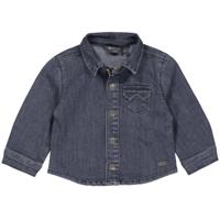 Quapi Jongens blouse - Antoin - Donker grijs denim - thumbnail
