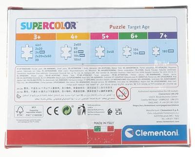 Clementoni legpuzzel super color spiderman, 30st. - thumbnail