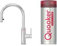 Quooker Flex met PRO3 boiler 3-in-1 kokend water kraan chroom - thumbnail