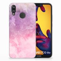 Hoesje maken Huawei P20 Lite Pink Purple Paint - thumbnail