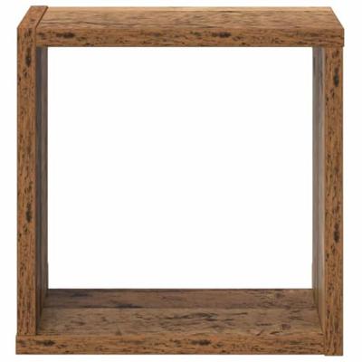 Wandplank met plank Wandgemonteerd Oud Hout Bewerkt hout