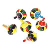 Playwood Houten tol kleur, ø 3,5cm - thumbnail