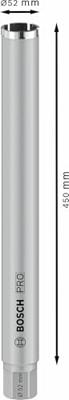 Bosch Accessories 2608601736 2608601736 Diamantboorkroon nat 1 stuks 52 mm 1 stuk(s) Bosch Accessories 2608601736 2608601736 Diamantboorkroon nat 1 stuks 52 mm 1 stuk(s)