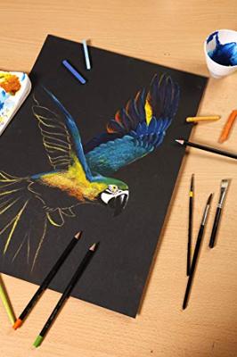 Clairefontaine Painton Mixmedia - Blok - 250 gr - 20 Blad - Zwart