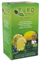 Puro Bio thee Citroen, groene thee, fairtrade, pak van 25 zakjes - thumbnail