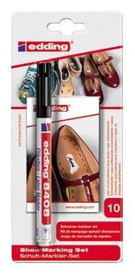 Viltstift edding 8408 schoen rond 0.75mm zwart | 10 stuks