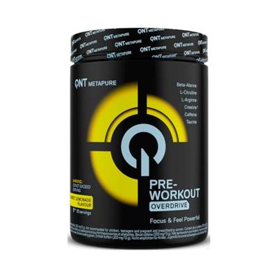 QNT Overdrive Pre-Workout Sweet Lemonade (390 g) QNT Overdrive Pre-Workout Sweet Lemonade (390 g)
