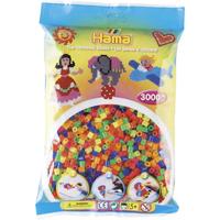 Hama midi strijkkralenmix - neon (201-51), 3000st. - thumbnail