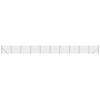 Draadgaashek met grondankers 1,4x25 m antracietkleurig - thumbnail