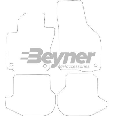 Automatten passend voor VW Eos 2007-2011 4-delig BL1941514