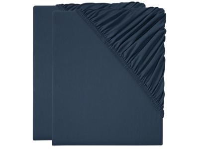 LIVARNO home 2 jersey hoeslakens 100 x 200 cm (Blauw)