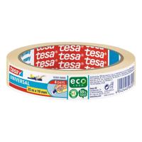 Afplaktape tesa economy 25mx19mm geel - thumbnail