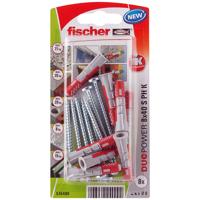 Fischer 535480 DuoPower 8 x 40 S PH K NV Plug 40 mm 8 mm 1 set(s) - thumbnail