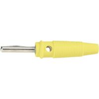 BKL Electronic 072151-P Banaanstekker Stekker, recht Stift-Ø: 4 mm Geel 1 stuk(s) - thumbnail
