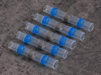 Quadrios 22C463 Stootverbinder Met krimpkous 1.5 mm² 2.5 mm² Volledig geïsoleerd Blauw 1 set(s) - thumbnail