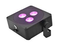 Eurolite 41700020 AKKU IP Flat Light 3 sw DMX LED-lichteffect Aantal LEDs:3 8 W - thumbnail