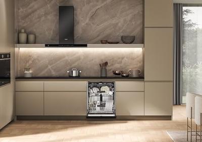 Whirlpool W7U HS31 X Onderbouw vaatwasser Grijs