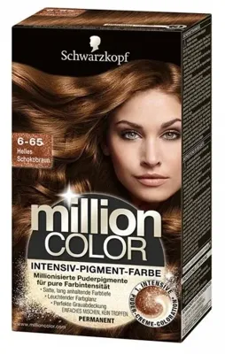 Schwarzkopf Haarverf - Million Color - 6-65 Praline