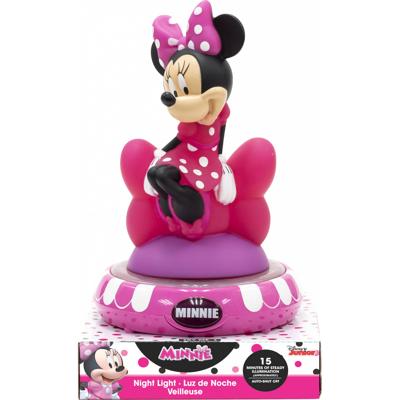 Disney nachtlamp 3D Minnie Mouse led 15 x 13,5 cm