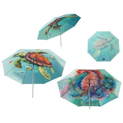 Strandparasol Ø 220 cm SPF50+ Navy