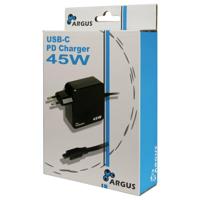 Inter-Tech PD-2045 USB-oplader 45 W Zwart Binnen - thumbnail