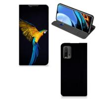 Xiaomi Poco M3 | Redmi 9T | Hoesje maken | Papegaai - thumbnail