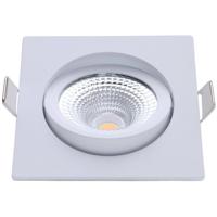 EcoDim LED inbouwspot 5W DimToWarm 85mm 36gr vierkant verstelbaar wit - LED4750 - thumbnail