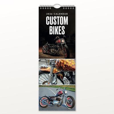 Custom Bikes Slimline Kalender 2026