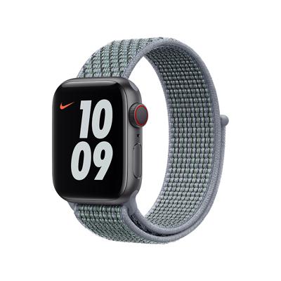 Apple origineel Nike Sport Loop Apple Watch 38mm / 40mm / 41mm Obsidian Mist - MGQH3ZM/A