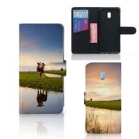 Xiaomi Redmi 8A | Telefoonhoesje | Met pasjeshouder | Koe - thumbnail