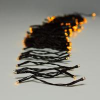 Batterijverlichting 24 LED 1,8m WW Zwart - thumbnail