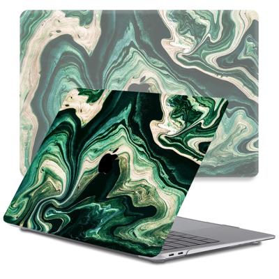 Lunso MacBook Air 13 inch M1 (2020) cover hoes - case - Peridot Canyon