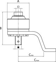 Gedore DVI-20Z 2653265 Momentsleutel 2000 Nm (max) - thumbnail