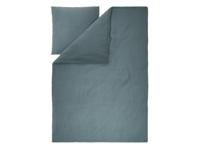 LIVARNO Mousseline dekbedovertrek 140 x 200 cm (Donkerblauw) - thumbnail