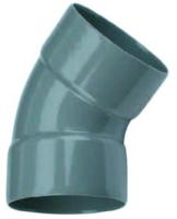 Wavin PVC Bocht 45° Dubbele Mofaansluiting 110mm - Bestand & Eenvoudig Te Installeren - thumbnail