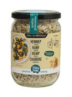 RAW Hennepzaad gepeld in glas bio - thumbnail