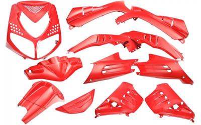Edge Plaatset 13-delig voor peugeot speedfight 2 - ferrari rood Edge Plaatset 13-delig voor peugeot speedfight 2 - ferrari rood