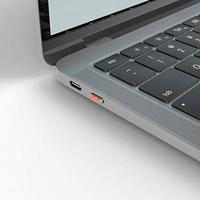 LINDY Lindy - Schloss für USB-C-Port - orange Sleutel voor USB-C-poort Set van 4 stuks Oranje Sleutelslot Incl. 1 sleutel - thumbnail