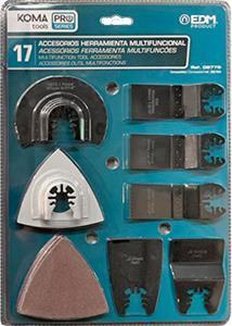 Enzo Koma tools accessoires | Voor multizaag | 17-dlg - 6490920 Enzo Koma tools accessoires | Voor multizaag | 17-dlg - 6490920
