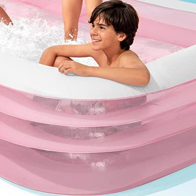Intex Opblaasbaar zwembad family pool - roze - thumbnail